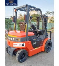 Lốp đặc 600-9 Trelleborg XP800, sản xuất tại Sri Lanka, dùng cho xe nâng 2 tấn 2.5 tấn 